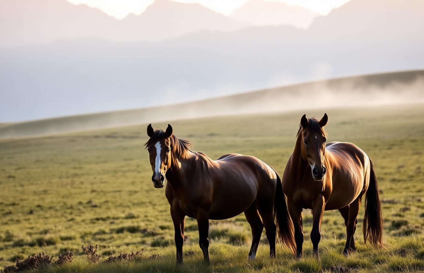Members of the Kinship herd together in the pasture